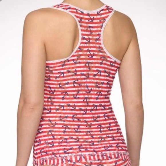 Hanky Panky Anchor Stripe Racerback Camisole Tank - Picture 6 of 8